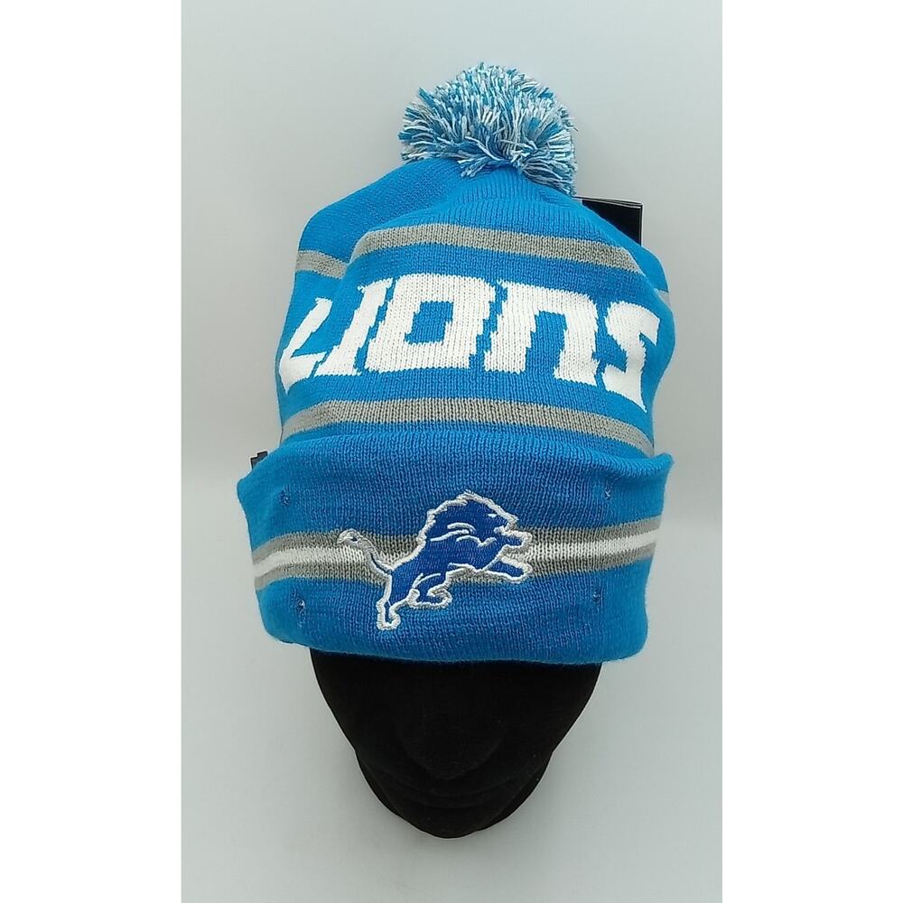 Detroit Lions Foco Light Up Knit Beanie w/Pom